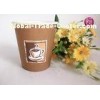 Flexo Print 6oz Single Wall Disposable Paper Cup  Up To 8 Color Design