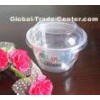 170ml Clear Disposable Dessert Cups For Ice Cream , Plastic Cups
