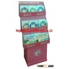 new design book shelf,cheap floor display stand with high quality for books