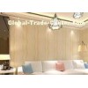 Home Decorating Modern Removable Wallpaper Light Refection with Warm beige color