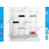Custom Tempered Glass Display Showcases , Cube 4x4 Display Free Showcase