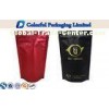 Glossy printing Zipper top Resealable Laminated Pouch With Bottom Gusset
