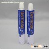 Empty aluminum pharmaceutical ointment tube packaging