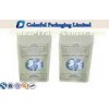 biodegradable laminated Kraft Paper Stand Up Pouch With Oval Window