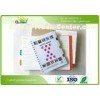 Office PP Cover Spiral Composition Notebook With Cross Stripe 100 Sheets Inside Paper