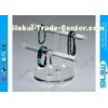 Necklace Double T-Bar Acrylic Display Holders for Retail Stores