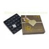 hot stamping Recycled Cardboard Gift Boxes with plastic tray insert
