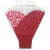 Eco-friendly Y Shape Flower Sleeves , Beautiful Printing Flower Wrapping Bags