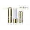 PS + POM Gold UV Electroplating Lipbalm Tubes , Eco Large Lip Balm Tube for Women