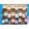 Supermarket Clear Acrylic Display Stands Cases , Taffy Slatwall Containers