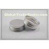 food / health care products Aluminum Screw Caps with customizable liner options , 38/400 screw