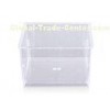 Customizable Square Shape Transparent Plastic Mousse Cups Food Standard