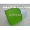 100g Green Cosmetic Container Cream Jar / Glass Jars For Skin Care Cream