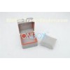 Plastic Square Decorative Single Watch Packaging Box with Custom Logo Printed