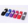 ROHS / SGS Yoga Stretching Strap With Double d Ring Custom Logo And Colors