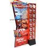 Red Toy Floor Cardboard Display Stands with litho printing , Car Model Display Shelf