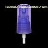 Blue finger Mist Spray Pump 18/415 with flat PP overcap for perfume