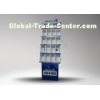 Four Tier Advertising Cardboard Display Stand with Equal Units for Purchasing