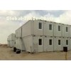 Steel Flat Pack Container House Two Floors Movable Modular Accommodation , Hotel