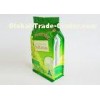 Side Gusset Plastic Food Packaging Bags With Flat Bottom And Zipper