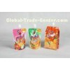 Eco Friendly Liquid / Juice Spout Pouch Packaging For Baby , Orange / Pink