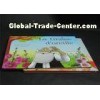 Landscape Hardcover Magazine Book Printing Services Grey Board CMYK / Pantone Color