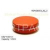 125ml Silkscreen Printing Cosmetic Packaging Containers with Alu Screw Can for Lipstick