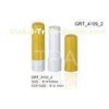 ABS+POM Plastic Shiny Version Empty Lip Balm Tubes with Hot stamping GRT_4109_2