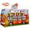 Customized Bus Model Floor Cardboard Displays , Printing KT board Display for Toys / Foods
