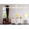 Flocking Modern Striped Wallpaper ,Silver Brown Bright Modern Wallpaper Geometric