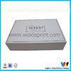 Double Sided Glossy Paper Packaging Boxes Collapsible on Four Edges , Flat Packaging