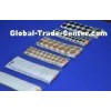 Various Color Double Sided Self Adhesive Velcro Coins Customized Roll Circle