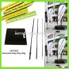 Flying Banner Teardrop Shape 3.5m With Base Plate For Hard Ground