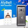 AlyBell wifi doorbell with wireless dingdong bell, video door phone intercom door ring support ios/a
