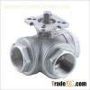 Female Thread Tee Ball Valve