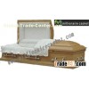 wood coffin