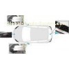 Car Rearview Camera System ,360 Degree Bird View Monitoring System For Lexus ES350