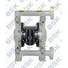 135L/Min 8.3bar Plastic Polypropylene Diaphragm Pump With Flap Valves