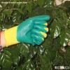 green nitrile coated working gloves NG1501-7