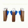 Intelligent Access Control Turnstile Double Wing Flap Gate 60 Degrees 110v / 220v