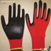black nitrile coated working gloves NG1501-8