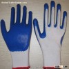 blue nitrile coated working gloves NG1501-1