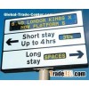 High Resolution Moving Road / Signage Led Traffic Signs for Outdoor Advertising