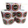 Custom Printed Spice Bottle Labels Food Grade Adhesive Paper Label On Roll