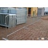 portable galvanized tube crowd control barrier fence