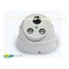 Indoor IP Security Cameras Dome surveillance 1280P 2 LEDs IR Light For Factory