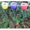 Inside pole Plastic powdered aluminum 620mm solar lawn lamps