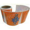 Logo Printed Personalised Sticky Labels Roll Waterproof Adhesive Paper Label For Cup
