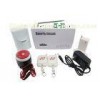 4 Wire / 6 Wireless Zones NI - HI AAA GSM Home Burglar Alarm Systems With Self - Checking