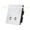 220Volt Dimmable Square Wireless Electric Switch for Lights 2 Gang